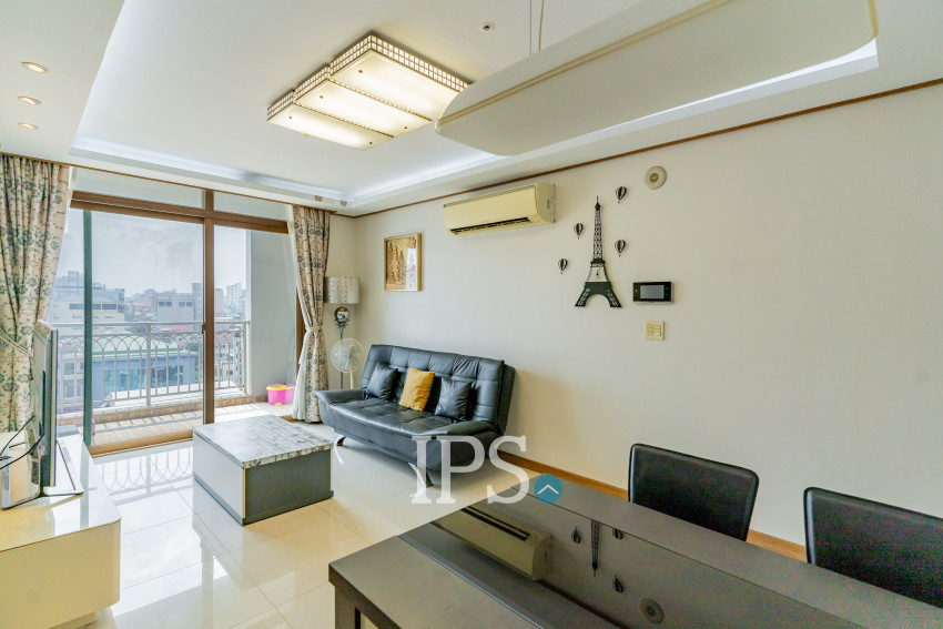 7th Floor 1 Bedroom Condo For Sale - DeCastle Royal, BKK1, Phnom Penh
