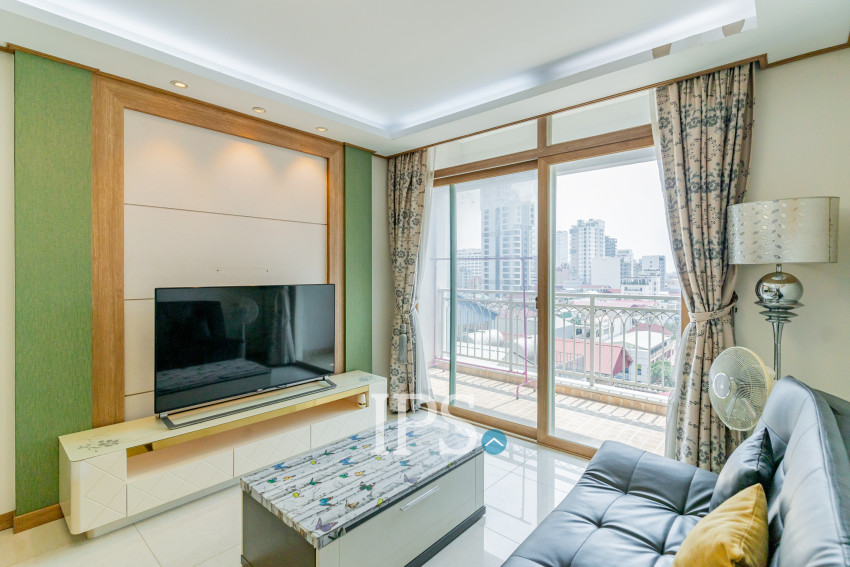 7th Floor 1 Bedroom Condo For Sale - DeCastle Royal, BKK1, Phnom Penh