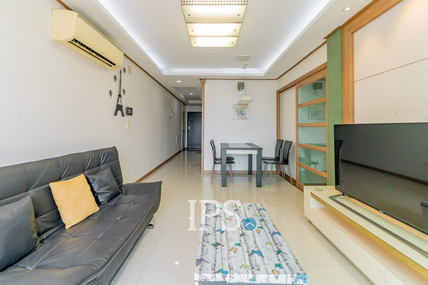 7th Floor 1 Bedroom Condo For Sale - DeCastle Royal, BKK1, Phnom Penh