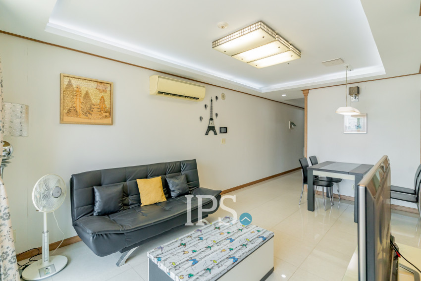 7th Floor 1 Bedroom Condo For Sale - DeCastle Royal, BKK1, Phnom Penh