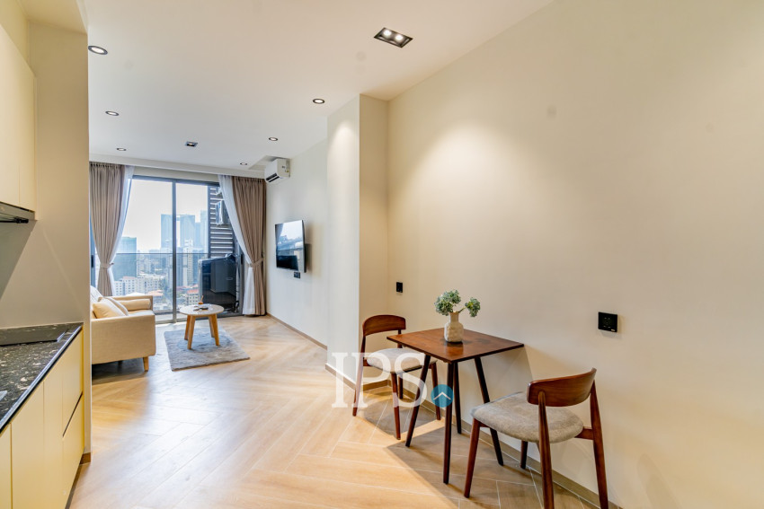 1 Bedroom Condo For Rent - Time Square 5, BKK1, Phnom Penh