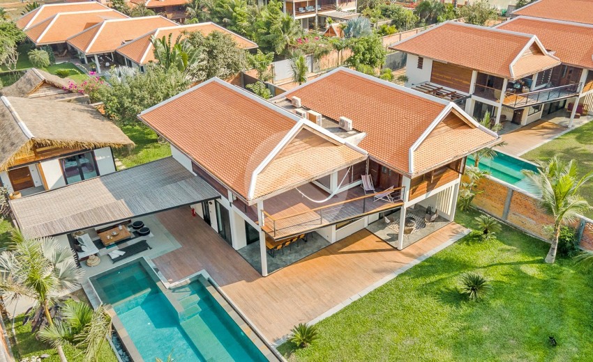 4 Bedroom Luxury Villa For Rent - Svay Dangkum, Siem Reap