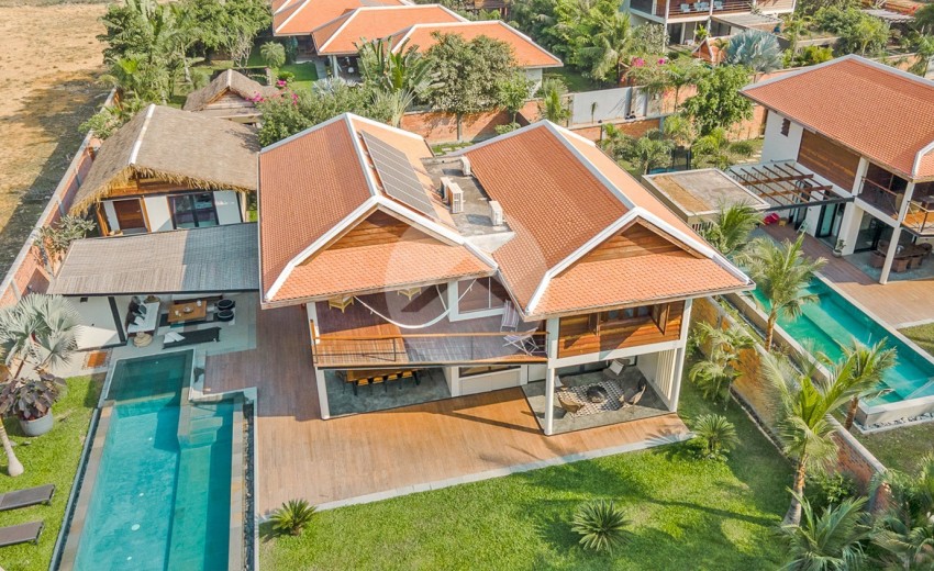 4 Bedroom Luxury Villa For Rent - Svay Dangkum, Siem Reap