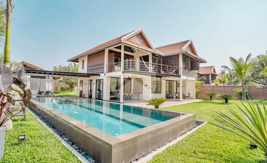 4 Bedroom Luxury Villa For Rent - Svay Dangkum, Siem Reap