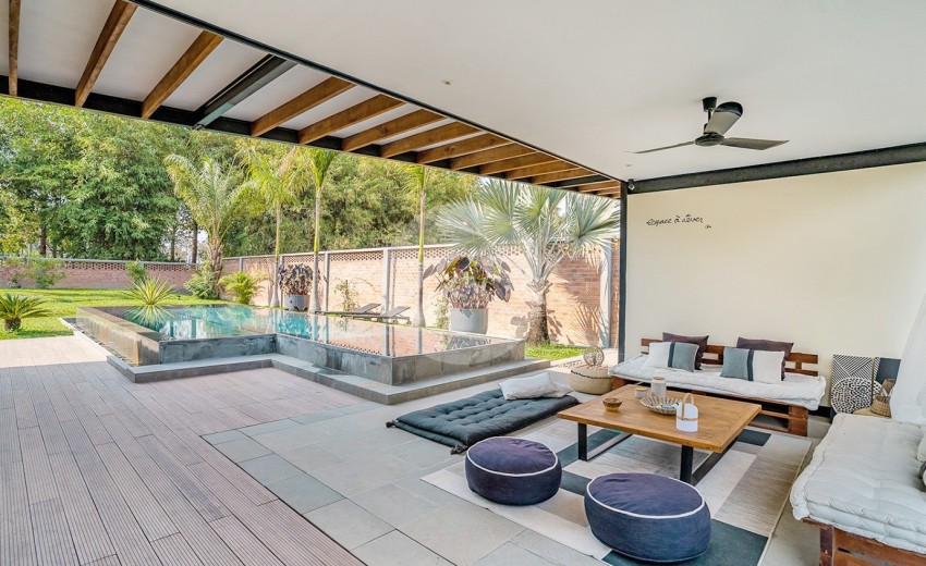 4 Bedroom Luxury Villa For Rent - Svay Dangkum, Siem Reap