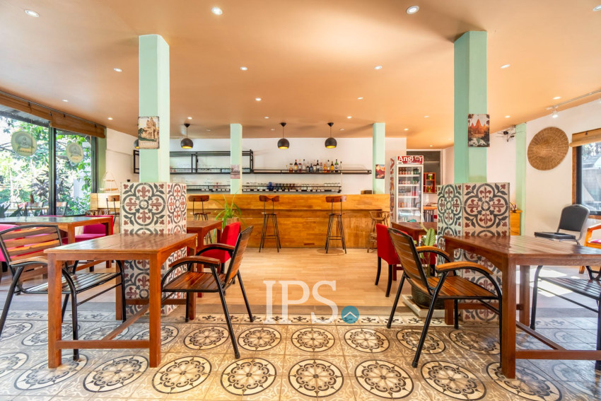 200 Sqm Restaurant and Bar For Rent - Slor Kram, Siem Reap