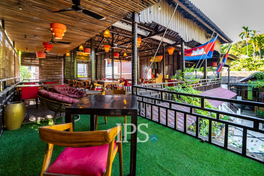 200 Sqm Restaurant and Bar For Rent - Slor Kram, Siem Reap