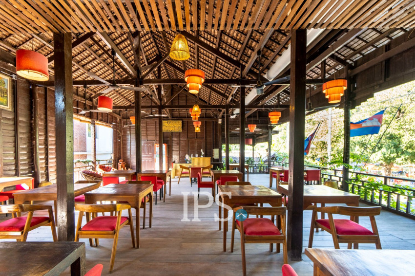 200 Sqm Restaurant and Bar For Rent - Slor Kram, Siem Reap