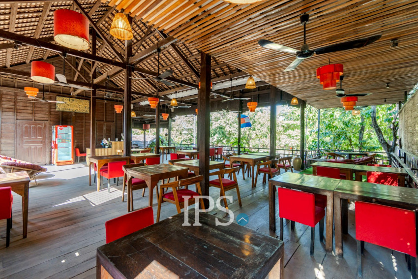 200 Sqm Restaurant and Bar For Rent - Slor Kram, Siem Reap