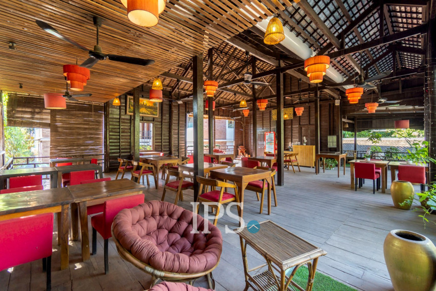 200 Sqm Restaurant and Bar For Rent - Slor Kram, Siem Reap