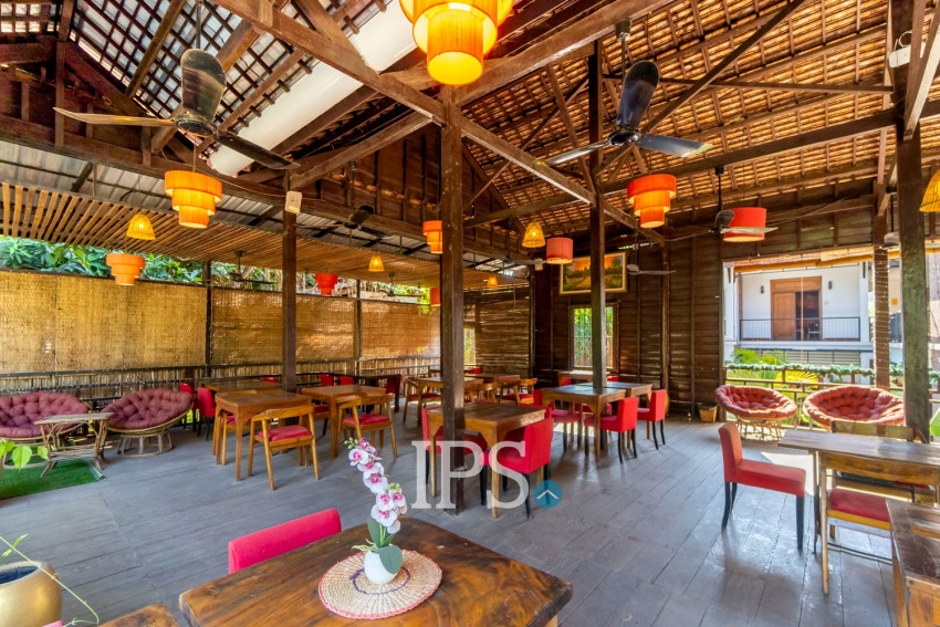 200 Sqm Restaurant and Bar For Rent - Slor Kram, Siem Reap