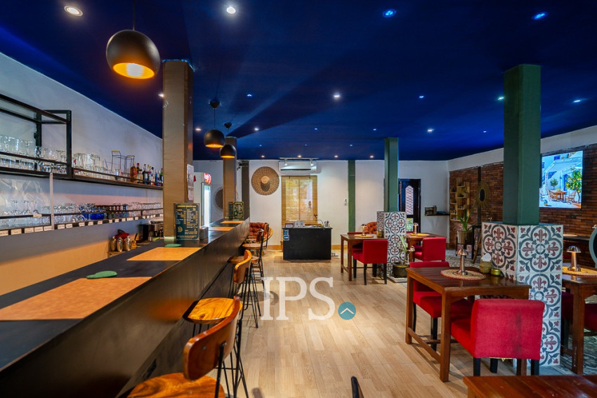 Restaurant and Bar Business For Sale - Riverside, Slor Kram, Siem Reap