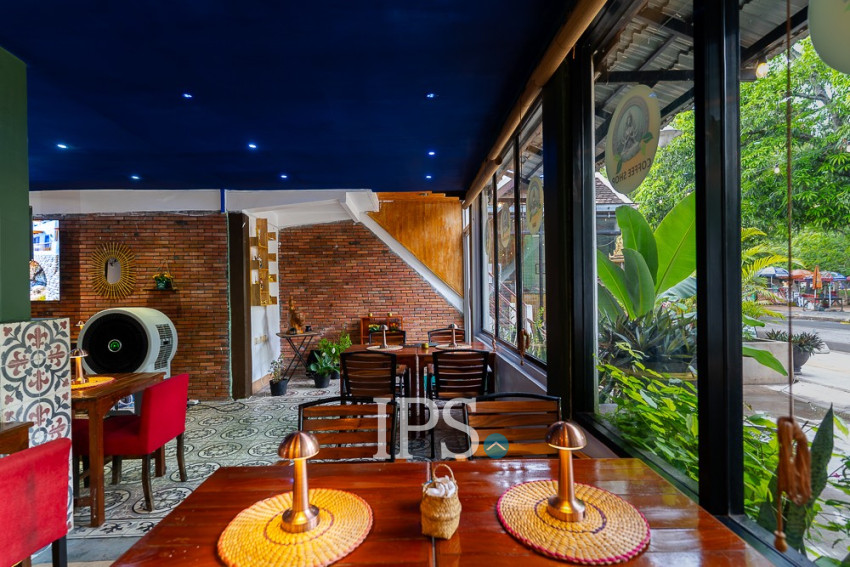 Restaurant and Bar Business For Sale - Riverside, Slor Kram, Siem Reap