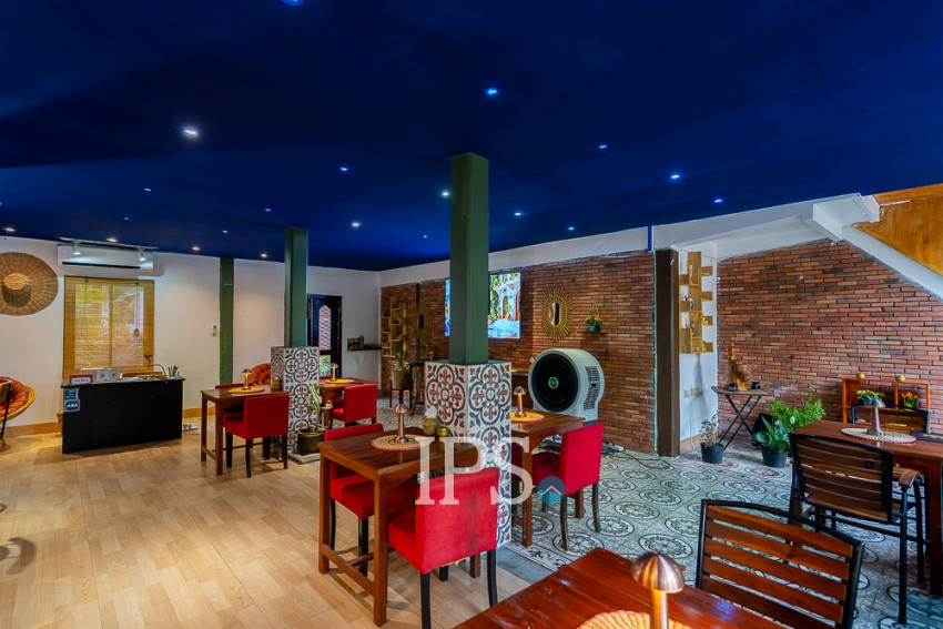 Restaurant and Bar Business For Sale - Riverside, Slor Kram, Siem Reap