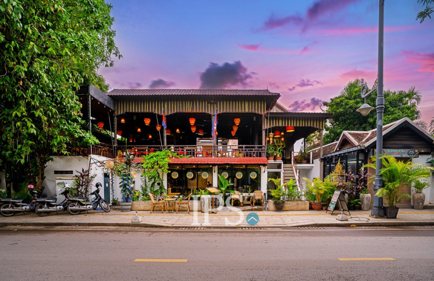 Restaurant and Bar Business For Sale - Riverside, Slor Kram, Siem Reap