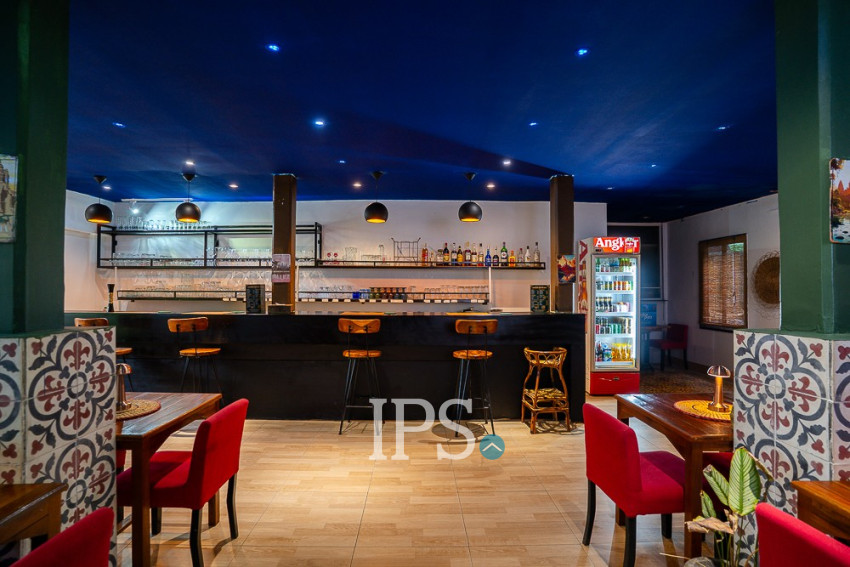 Restaurant and Bar Business For Sale - Riverside, Slor Kram, Siem Reap