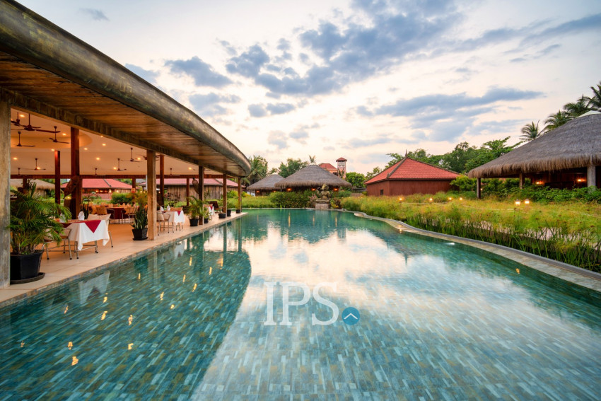 2 Bedroom Compound Villa with Private Pool For Rent - Sala Kamreuk, Siem Reap