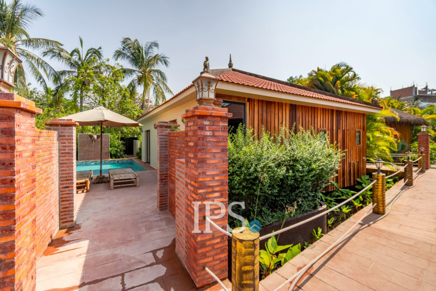 2 Bedroom Compound Villa with Private Pool For Rent - Sala Kamreuk, Siem Reap
