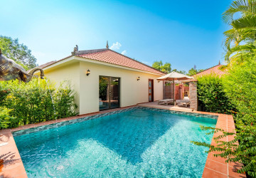 2 Bedroom Compound Villa with Private Pool For Rent - Sala Kamreuk, Siem Reap thumbnail