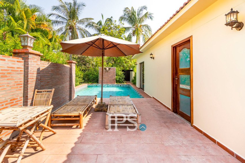 2 Bedroom Compound Villa with Private Pool For Rent - Sala Kamreuk, Siem Reap