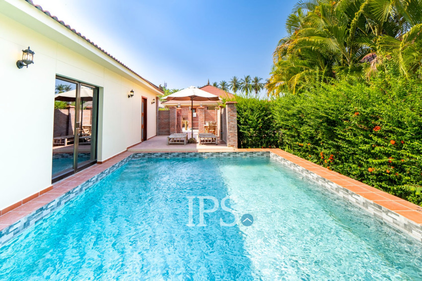 2 Bedroom Compound Villa with Private Pool For Rent - Sala Kamreuk, Siem Reap