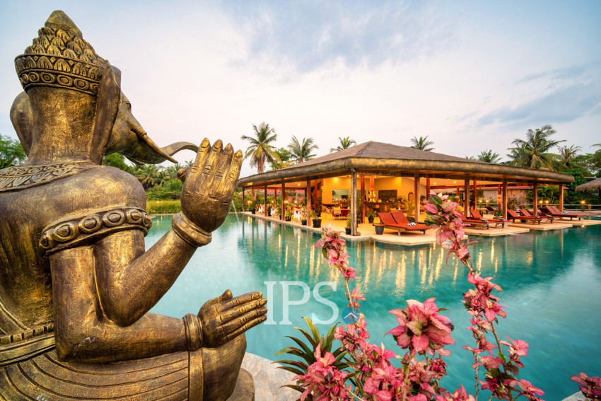 3 Bedroom Compound Villa with Private Pool For Rent - Sala Kamreuk, Siem Reap