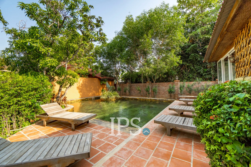3 Bedroom Compound Villa with Private Pool For Rent - Sala Kamreuk, Siem Reap