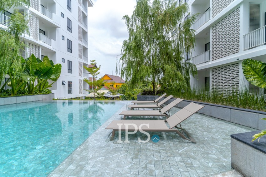 1 Bedroom Condo For Rent - Rose Apple Square, Svay Dangkum, Siem Reap