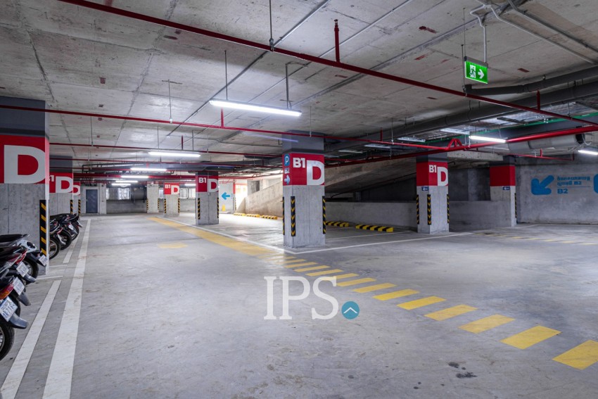 1 Bedroom Condo For Rent - Rose Apple Square, Svay Dangkum, Siem Reap