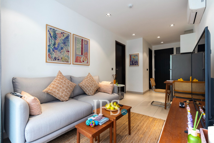 1 Bedroom Condo For Rent - Rose Apple Square, Svay Dangkum, Siem Reap