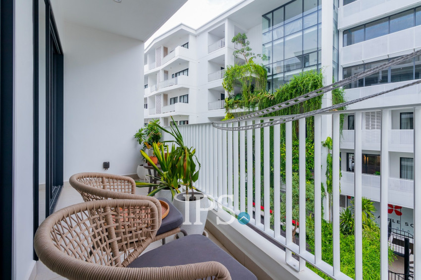 1 Bedroom Condo For Rent - Rose Apple Square, Svay Dangkum, Siem Reap