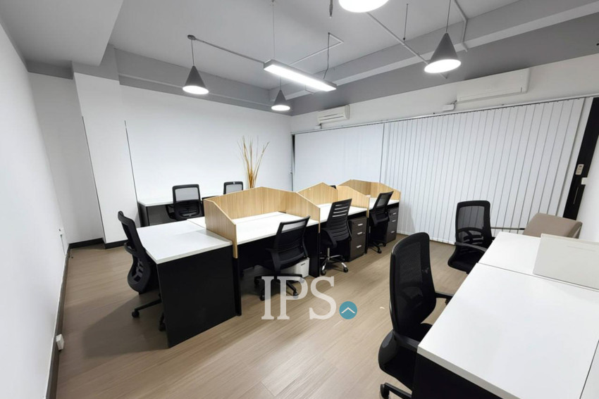 30 Sqm Serviced Office Space For Rent - BKK2, Phnom Penh