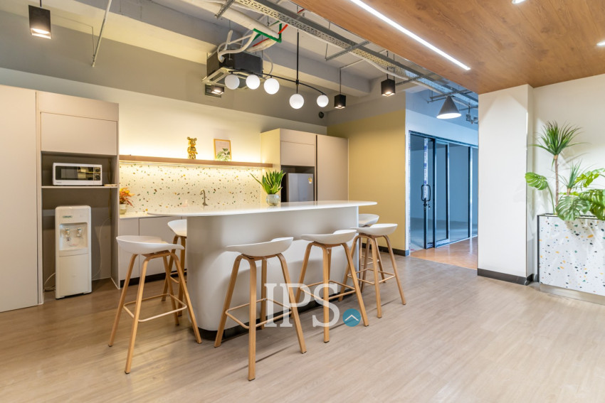 30 Sqm Serviced Office Space For Rent - BKK2, Phnom Penh
