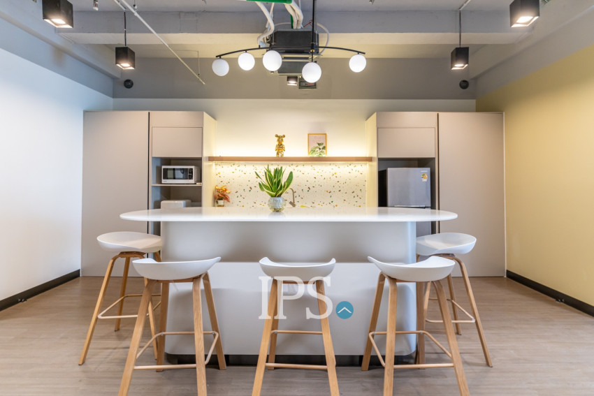 30 Sqm Serviced Office Space For Rent - BKK2, Phnom Penh