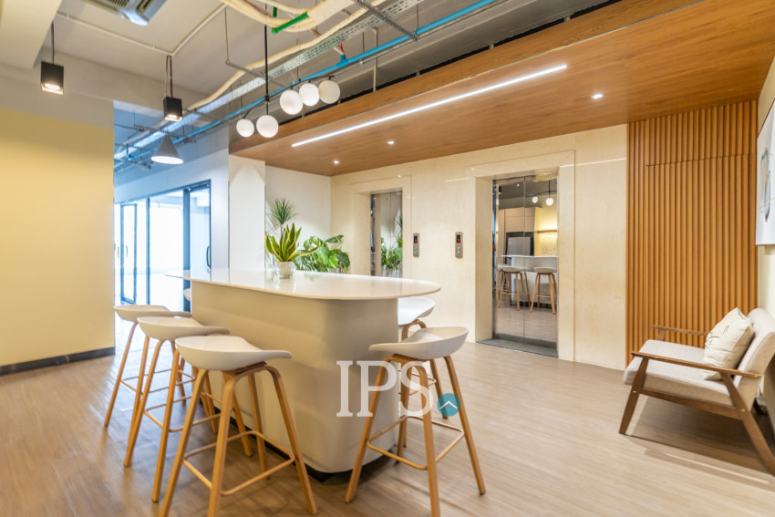30 Sqm Serviced Office Space For Rent - BKK2, Phnom Penh