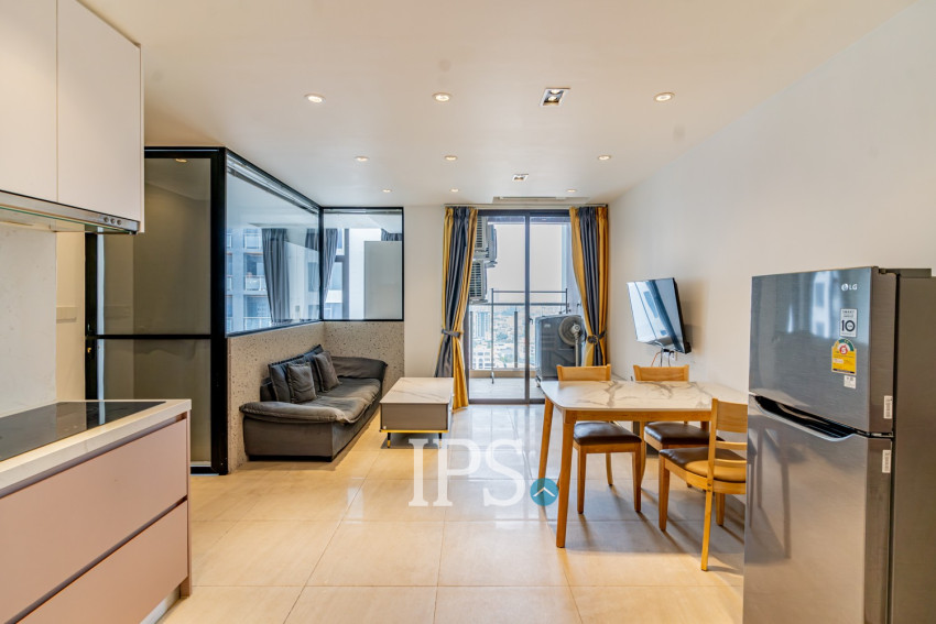 23th Floor 2 Bedroom Condo For Sale - Time Square 3, Boeung Kak 1, Phnom Penh