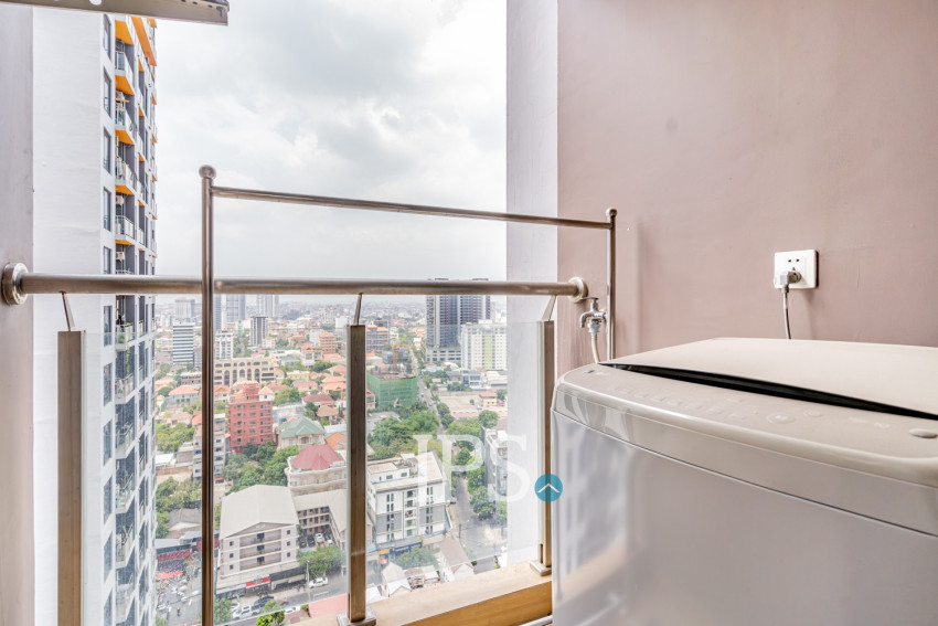 23th Floor 2 Bedroom Condo For Sale - Time Square 3, Boeung Kak 1, Phnom Penh