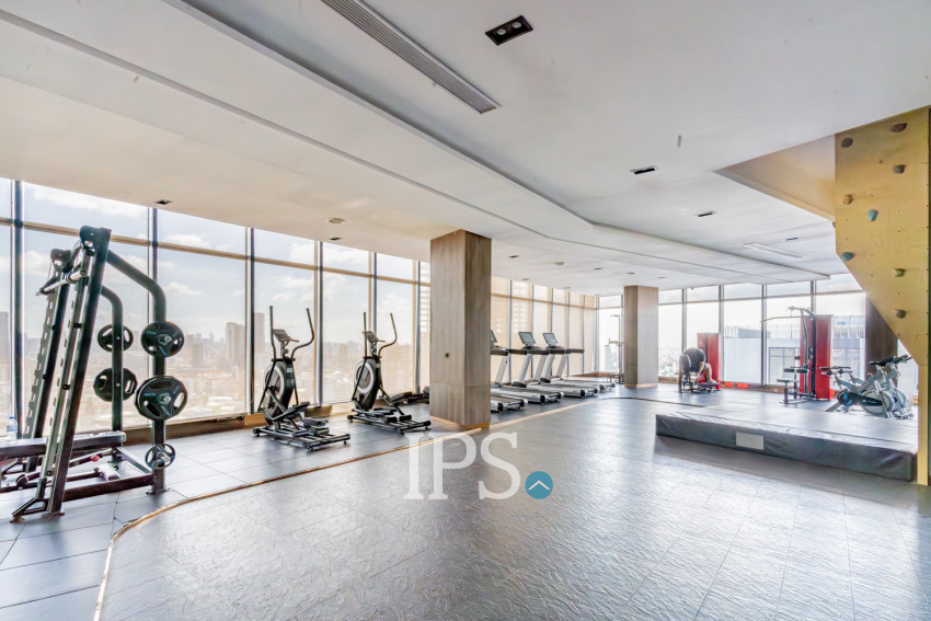 23th Floor 2 Bedroom Condo For Sale - Time Square 3, Boeung Kak 1, Phnom Penh