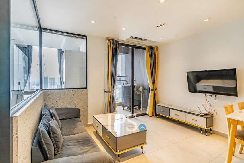 23th Floor 2 Bedroom Condo For Sale - Time Square 3, Boeung Kak 1, Phnom Penh