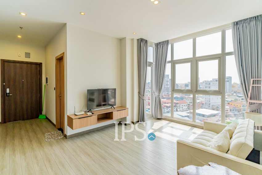 13th Floor 2 Bedroom Condo For Sale - Golden 1, BKK3, Phnom Penh