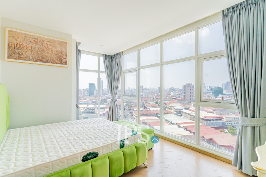 13th Floor 2 Bedroom Condo For Sale - Golden 1, BKK3, Phnom Penh