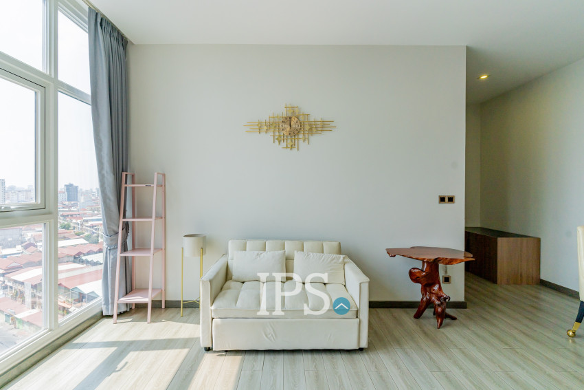 13th Floor 2 Bedroom Condo For Sale - Golden 1, BKK3, Phnom Penh