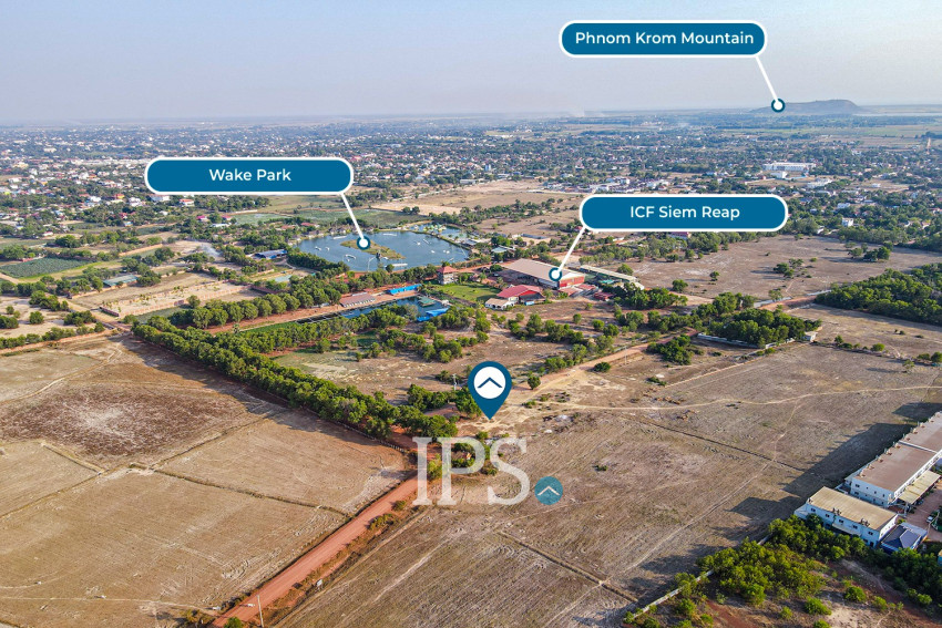 1,070 Sqm Land For Sale - Svay Dangkum, Siem Reap
