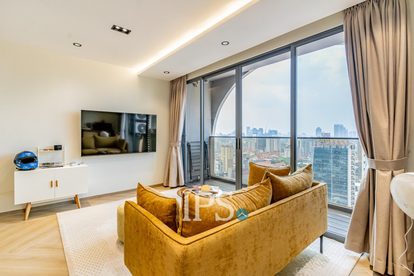 2 Bedroom Condo For Rent - Time Square 5, BKK1, Phnom Penh
