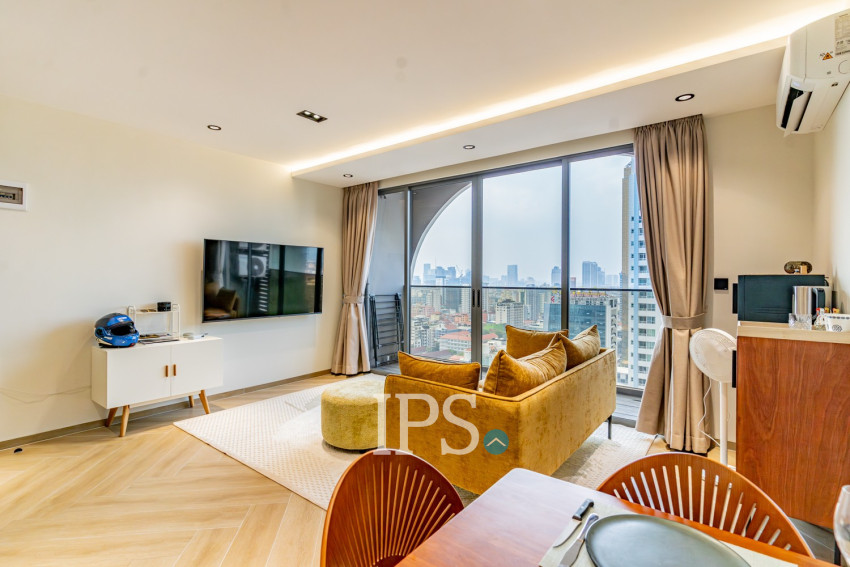 2 Bedroom Condo For Rent - Time Square 5, BKK1, Phnom Penh
