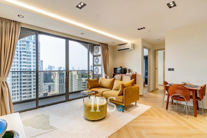 2 Bedroom Condo For Rent - Time Square 5, BKK1, Phnom Penh