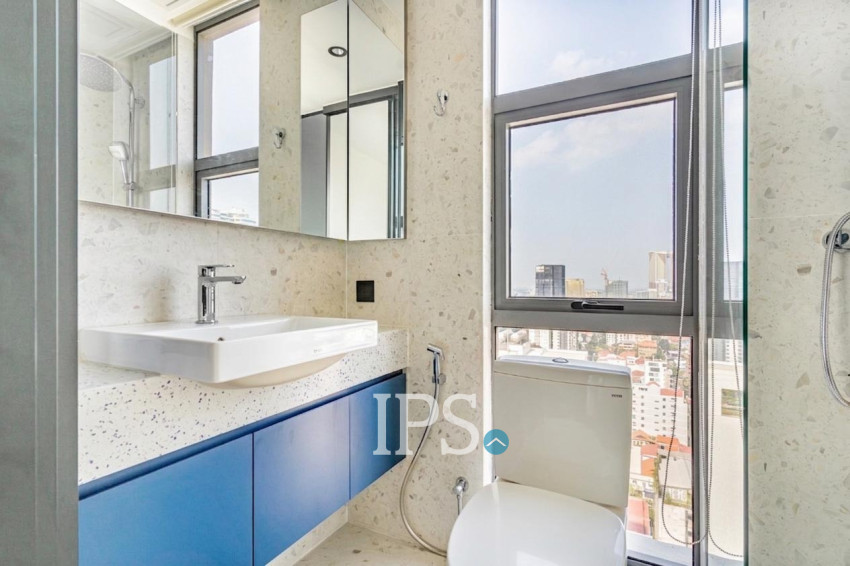 2 Bedroom Condo For Rent - Time Square 5, BKK1, Phnom Penh