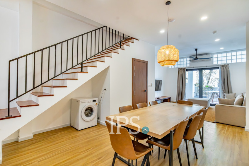 Renovated Triplex 4 Bedroom Apartment For Rent - Chakto Mukh, Phnom Penh