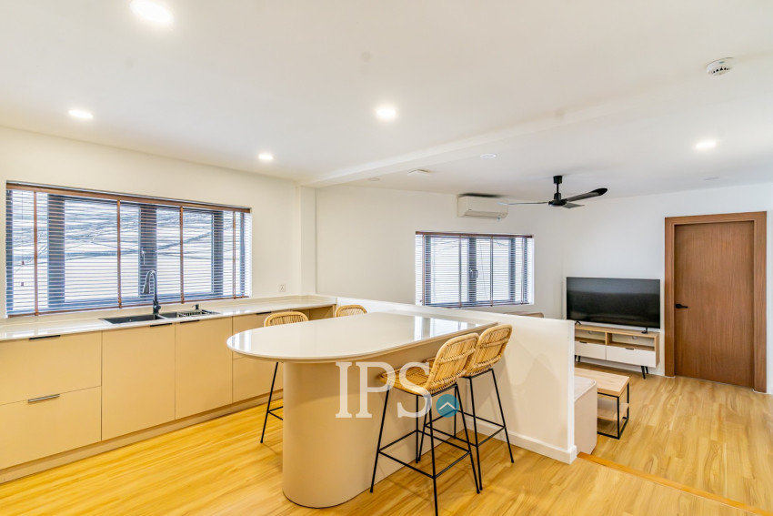 Renovated 1 Bedroom Apartment For Rent - Chakto Mukh, Phnom Penh