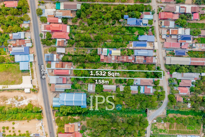 1,530 Sqm Land with Building For Sale - Prek Thmey, Chbar Ampov